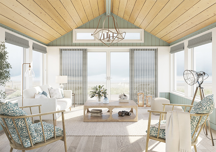 Sahara Voile, Metallic Grey - Made to Measure Curtains - Image 15